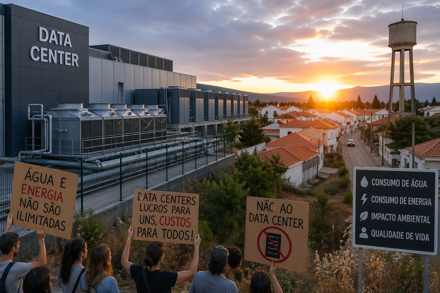 O backlash aos data centers começou