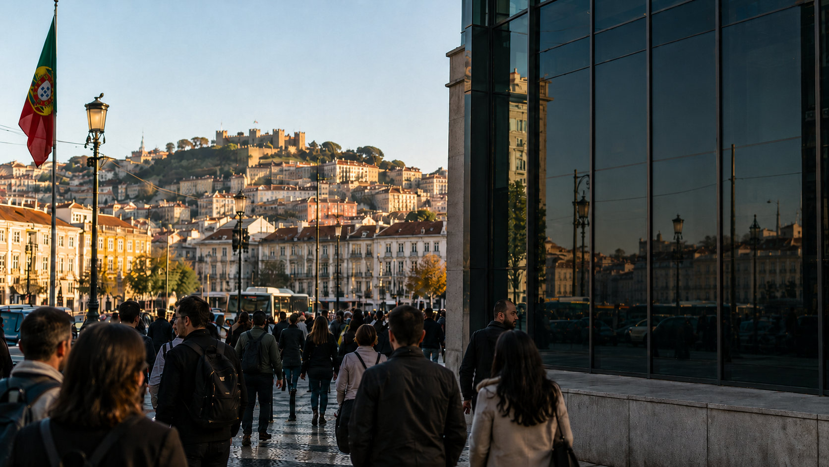 PIB per capita de Portugal face à média europeia